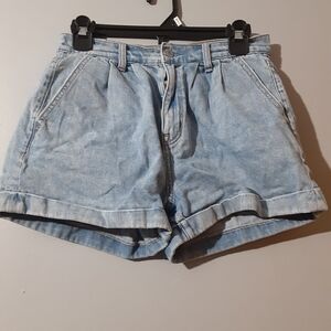 Abercrombie & Fitch Light Blue Jean Shorts Women's Size 2 Beach Casual